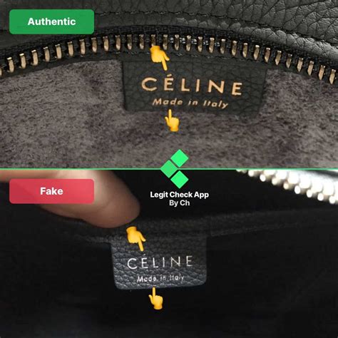 celine luggage nano fake|How to Tell if Your Céline Bag Is the Real Thing.